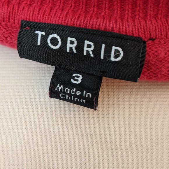 Torrid! Open Shoulder Sweater - Picture 6 of 7